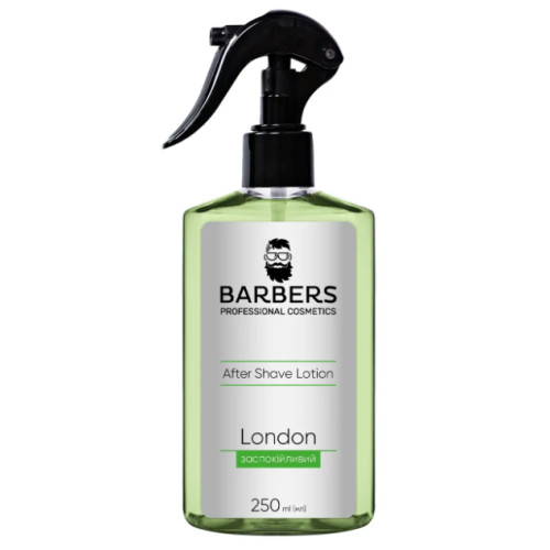 Зволожуючий лосьйон після гоління Barbers London, 250 мл